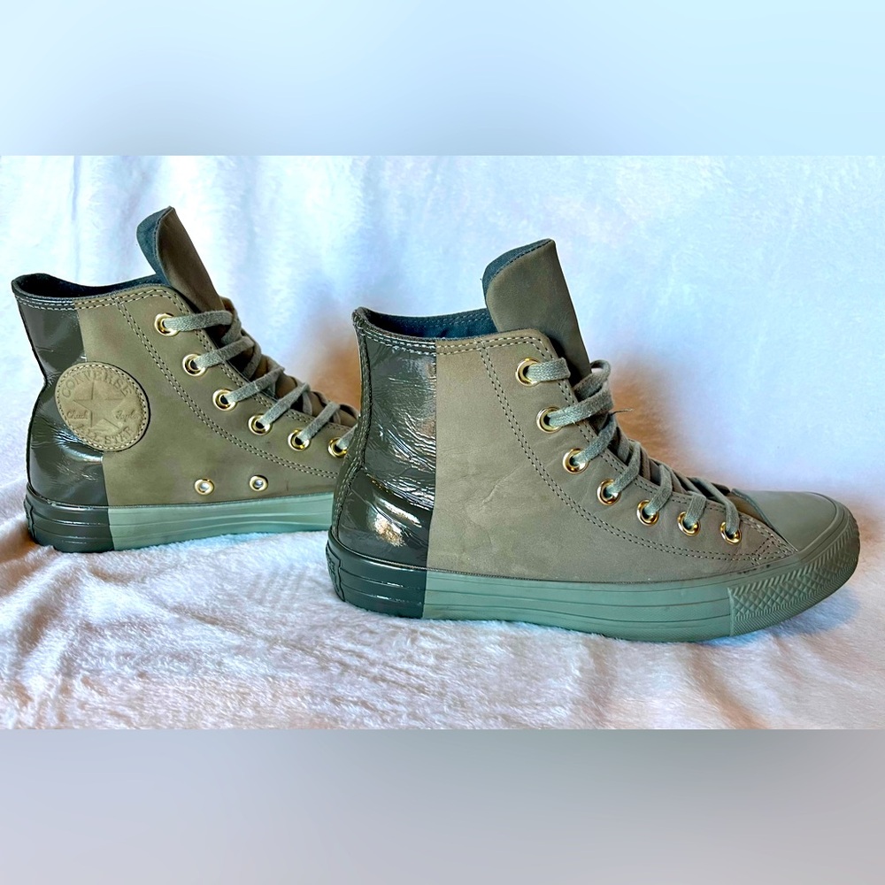 Chuck Taylor All Star High 'Blocked Nubuck - Dark Stucco River Rock'